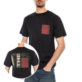 STRETCH STACK CRACKLE S BLACK - Camiseta Cuello Redondo Hombre Negro Hombre VANS