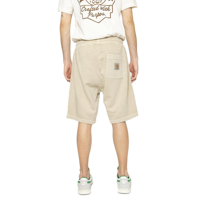 Nelson Sweat Short Fleur De Sel - Bermuda Uomo Beige I030130.2LPGD  CARHARTT WIP 