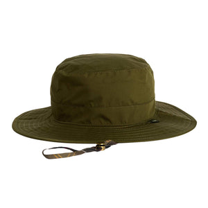 Longhall Bucket Hat Dark Olive - Cappello Verde MHA0939 OL91 BARBOUR 