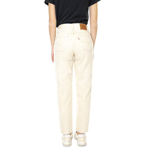 80s Mom Jean Thrifted Off Neutral Stone - Pantaloni Donna Beige A3506-0010  LEVIS 