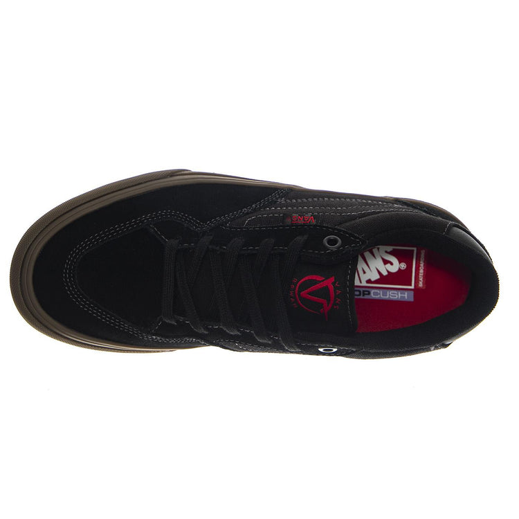 Skate Rowan Black/Dark Gum -- Scarpe Stringate Nero / Marrone Scuro VN0A5JIC 39L1 VANS 