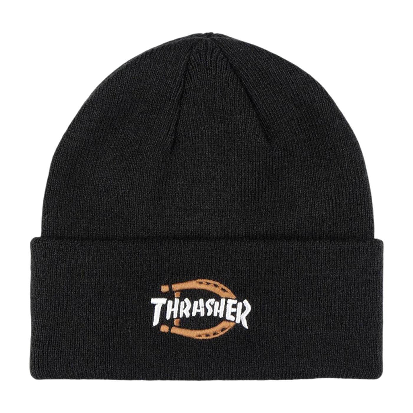 Thrasher x Dickies Beanie Black - Berretto Nero DK0A88KVBLK1 . DICKIES 