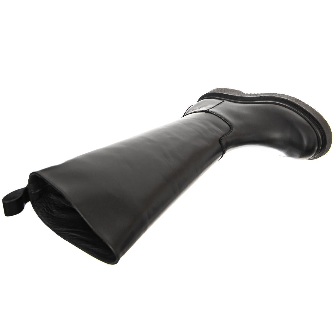 T BOOT 20 SMOOTH BLACK - Stivali Alti Donna Neri BTSTBOOT20-BKS . MR BOOTS 