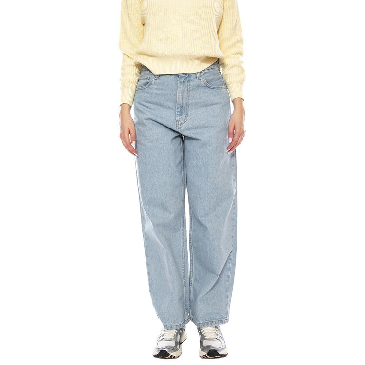 W Carhartt Brandon Pant - Blu Denim - Jeans Donna I035892.01.A3 . CARHARTT WIP 