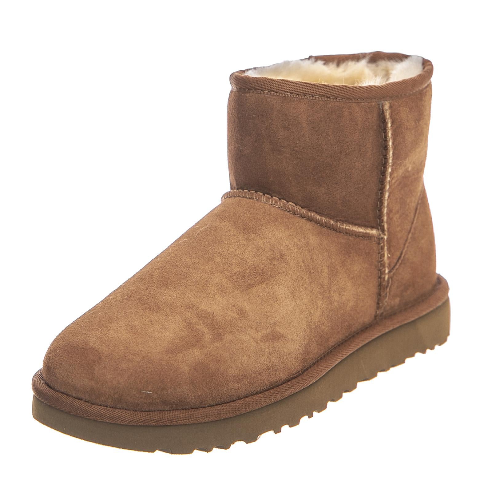 Mini Classic II Chestnut- Stivaletti alla Caviglia Donna Marroni UGSCLMCN1016222W . UGG 