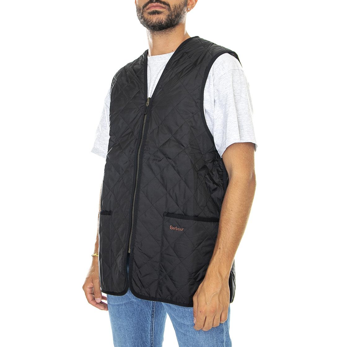 Quilted Waistcoat Zip Liner Black Modern - Giacca Invernale Smanicata Uomo Nera FW22-MLI0001-BK91 . BARBOUR 