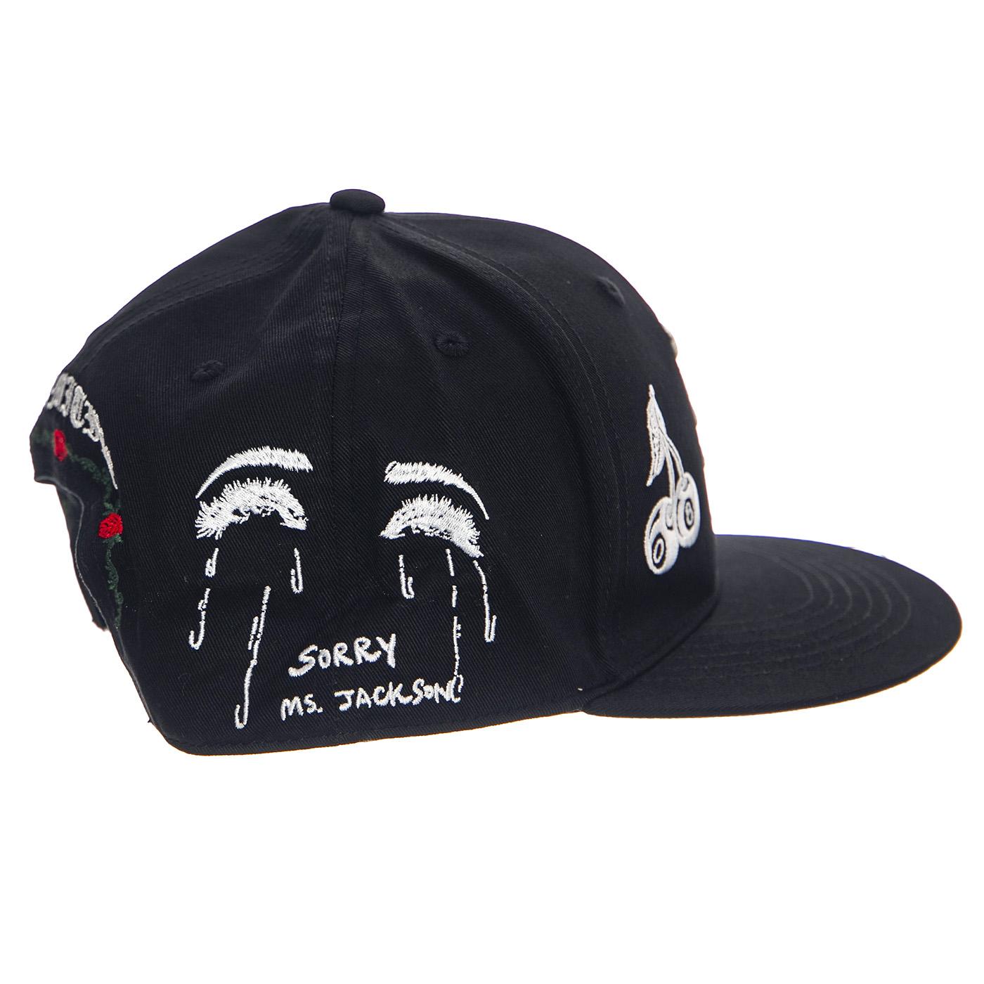 Primitive Jackson Snapback Black - Cappellino con Visiera Nero PA424H09-BLK  PRIMITIVE 