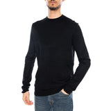 Onswyler Life Reg 14 LS Crewknit Noos Black - Jersey Cuello Redondo Hombre Negro Hombre ONLY & SONS