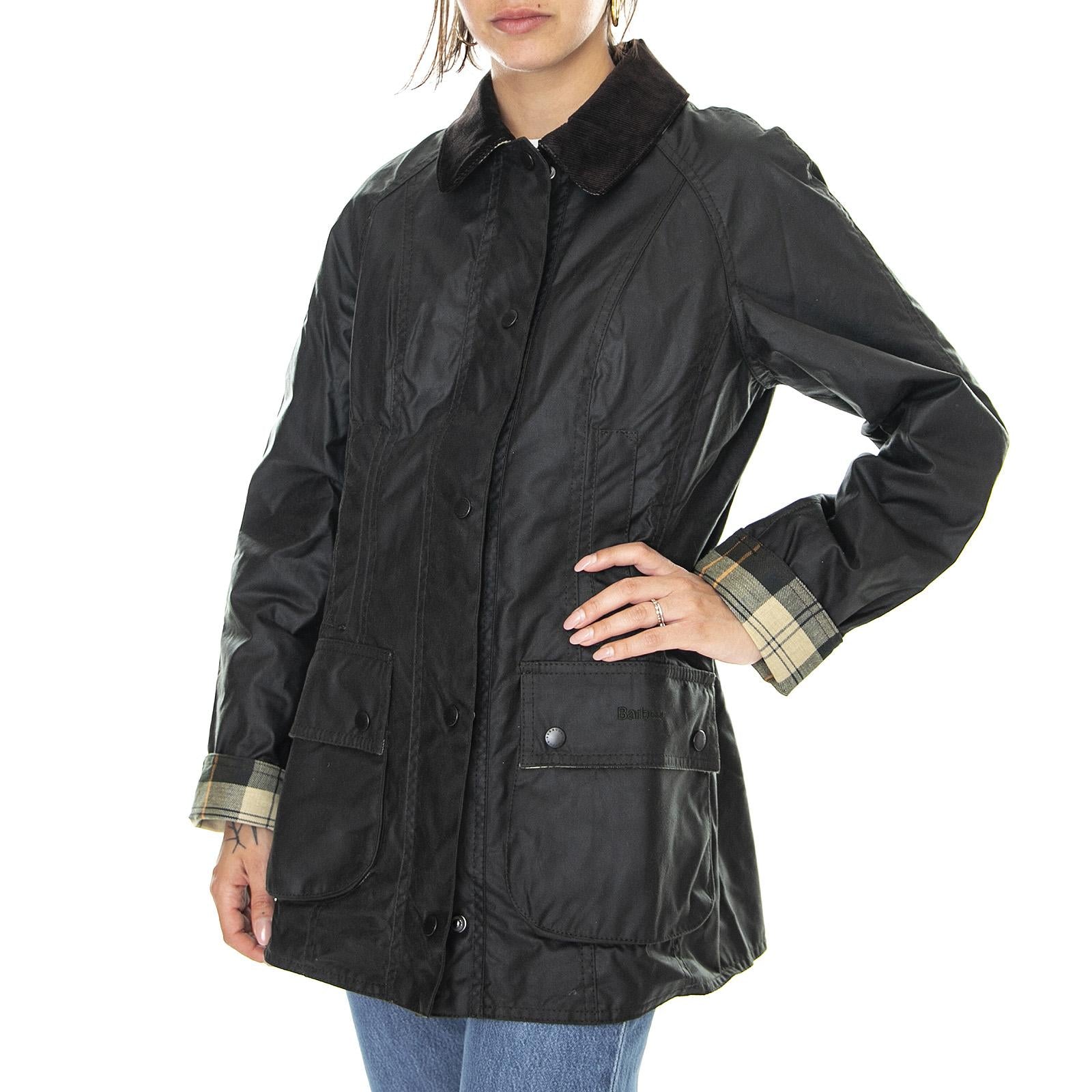 Classic Beadnell - Giacca Invernale Donna Verde Salvia LWX0667-SG91-FW21 . BARBOUR 