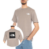 M Evo Box NSE Reg SS Stone Stab - Camiseta Cuello Redondo Hombre Gris THE NORTH FACE