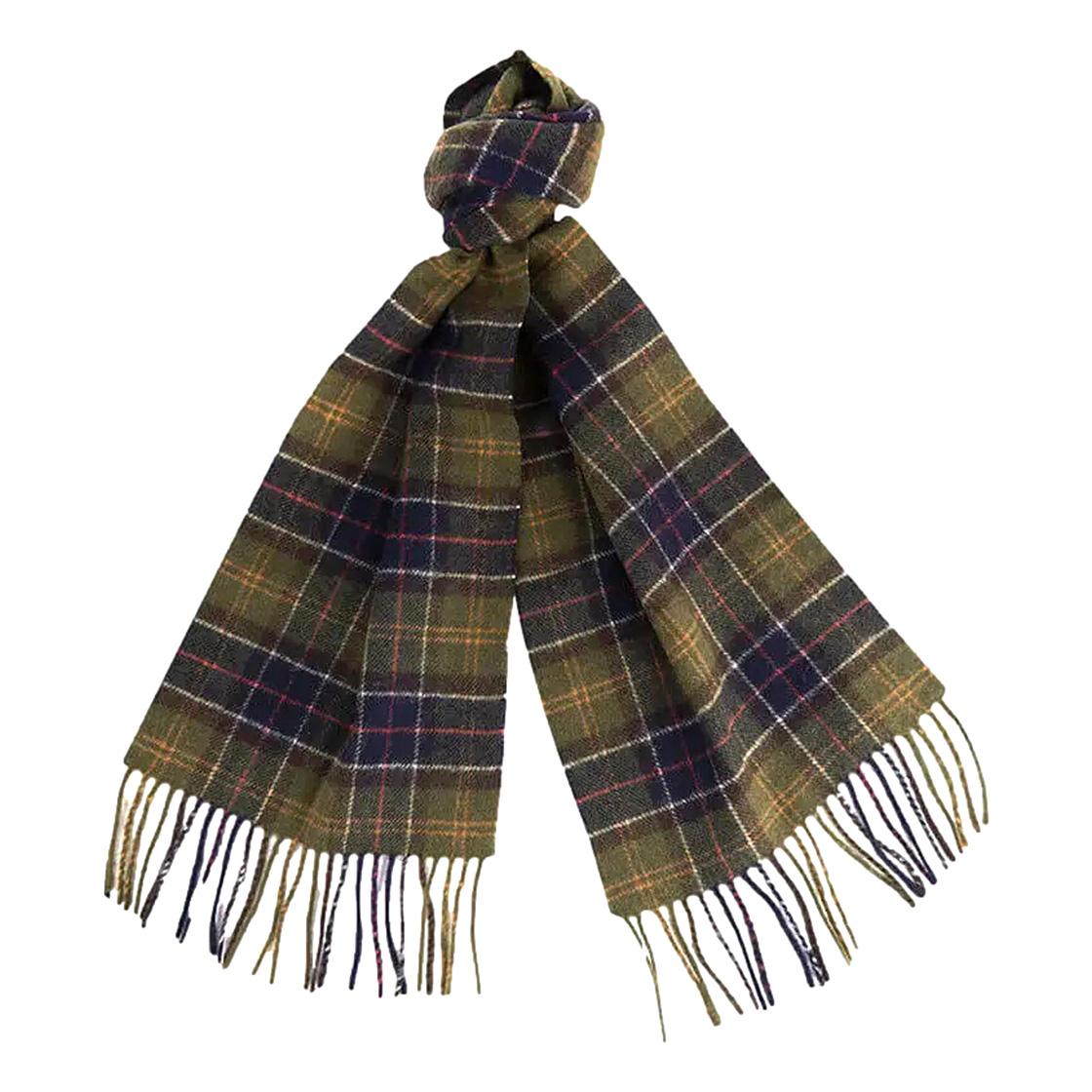 Tartan Lambswool Scarf Classic - Sciarpa Tartan Multicolore 222MUSC0001-TN11 . BARBOUR 