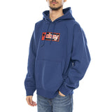 Obey Half Icon Fleece Limoges -- Sudadera Crewneck Hombre Azul  Hombre OBEY