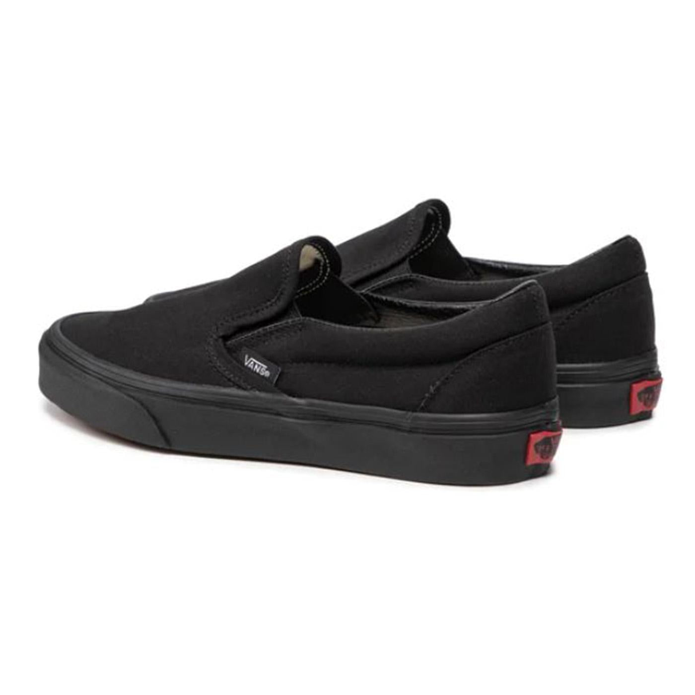 UNISEX UA CLASSIC SLIP-ON SHOES - BLACK / BLACK - Scarpe Slip-On Profilo Basso Uomo / Donna Nere 1637 . VANS 