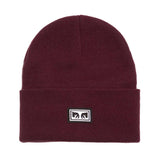 Icon Eyes Beanie - Gorro de Punto Burdeos ACCESSORIOS OBEY