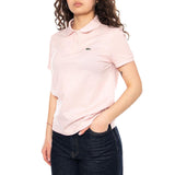 Camiseta M/C Pink Polo Shirt - Polo Mujer Rosa Mujer LACOSTE