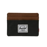 CHARLIE CARDHOLDER BLACK / SADDLE BROWN - Portatarjetas Marrón / Negro Multicolor ACCESORIOS HERSCHEL
