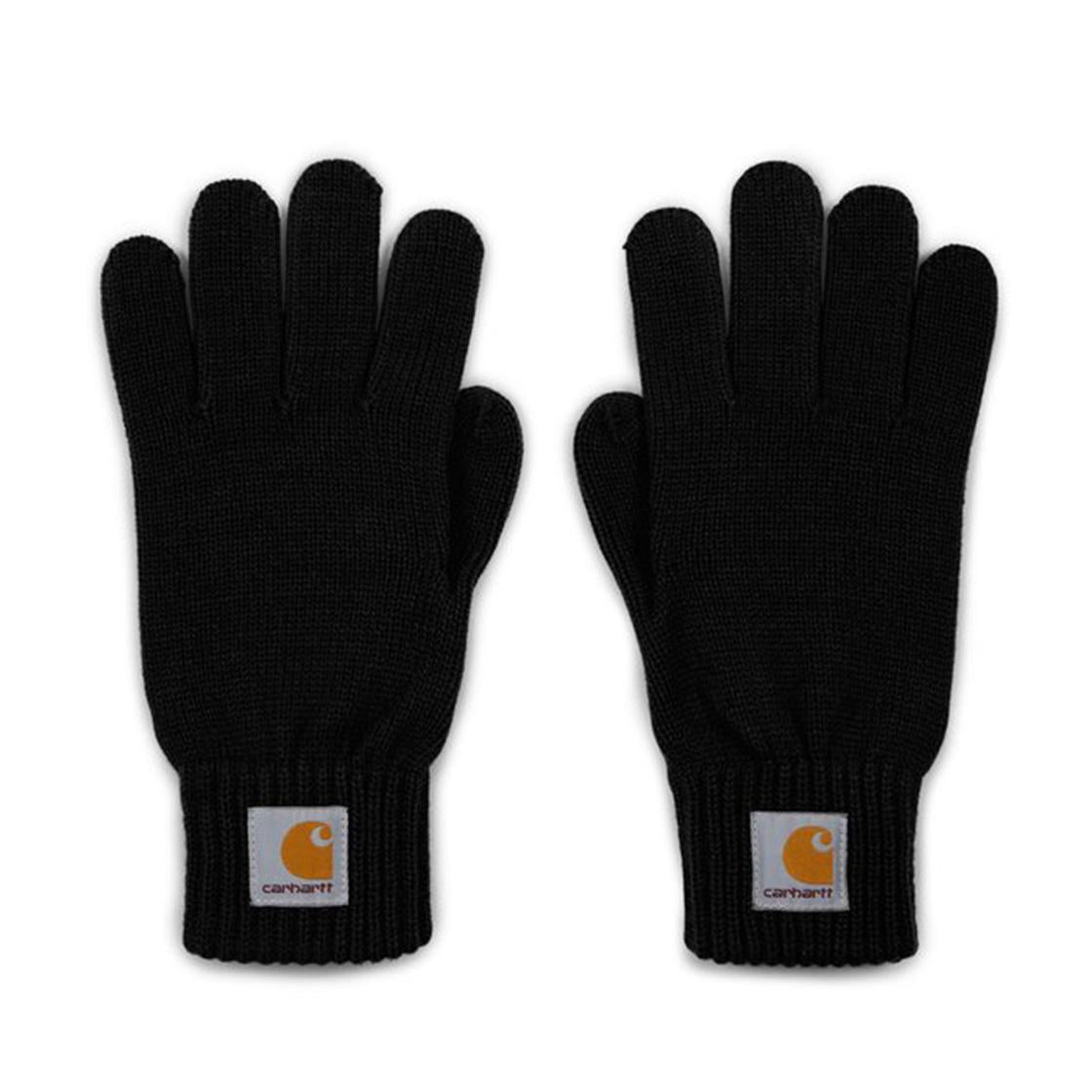 Watch Gloves - Guanti Neri con Logo Carhartt I021756.89.XX.04 . CARHARTT WIP 