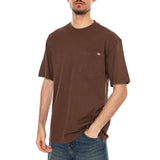 LURAY POCKET TEE SS TIMBER BROWN - Camiseta Cuello Redondo Hombre Marrón Hombre DICKIES