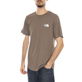 M SS Simple Dome -- Camiseta Hombre Marrón Hombre THE NORTH FACE