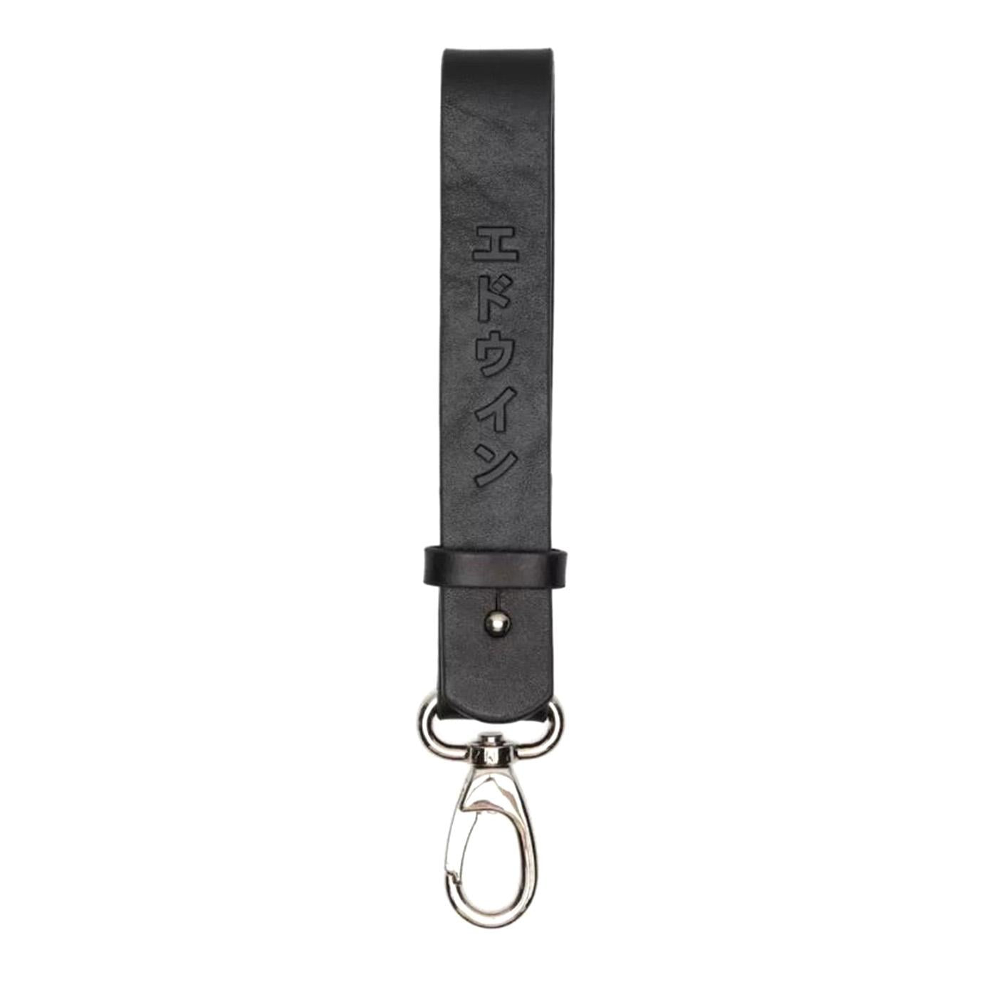 Edwin Leather Pant Hanger - Portachiavi Nero I020863.89.00.06 . EDWIN 