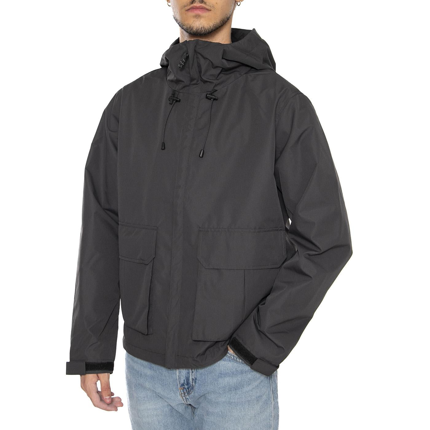 Donny Life Wr Jacket OTW Phantom - Giacca con Cappuccio Uomo Grigia 22034725-4798593 . ONLY & SONS 