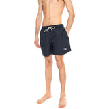 STAPLE LOGO 5 SWIM SHORTS Azul Marino - Bañador hombre azul Hombre BARBOUR