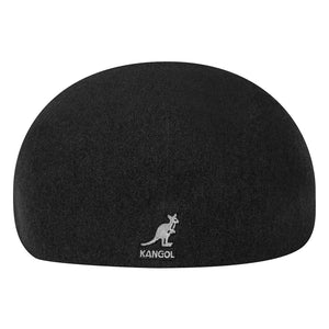 Seamless Wool Flat Hat Black K0875FA-BK001  KANGOL 