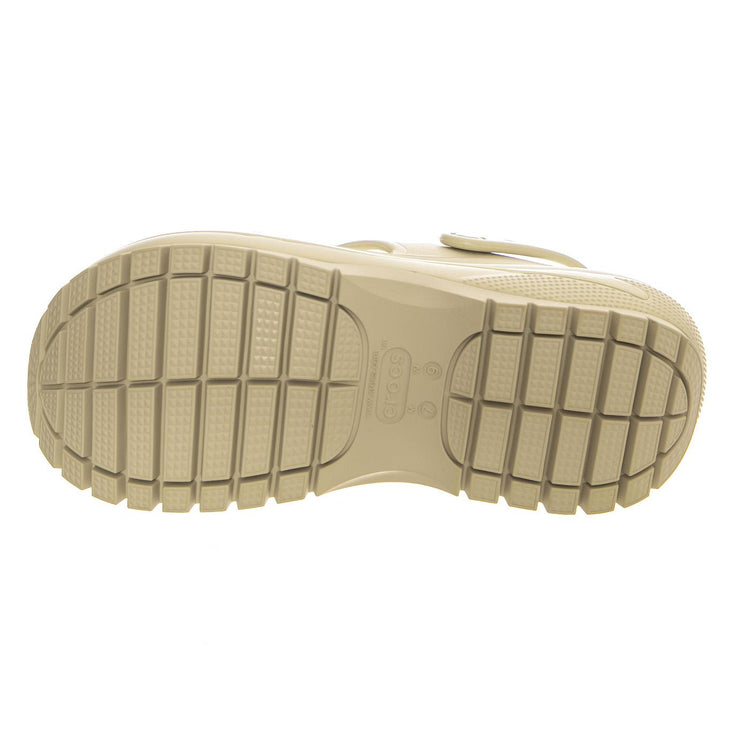 Classic Mega Crush Sandal W-BONE - Sandali Donna Beige CR.207989-BONE  CROCS 