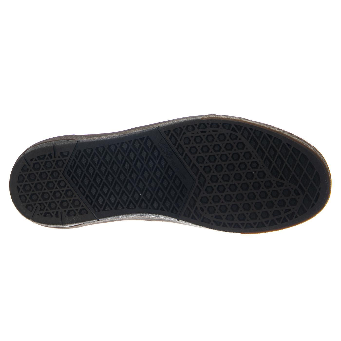Skate Old Skool Wafflecup Black / Dark Gum - Scarpe Stringate Uomo Nere VN000EB7 39L1 VANS 