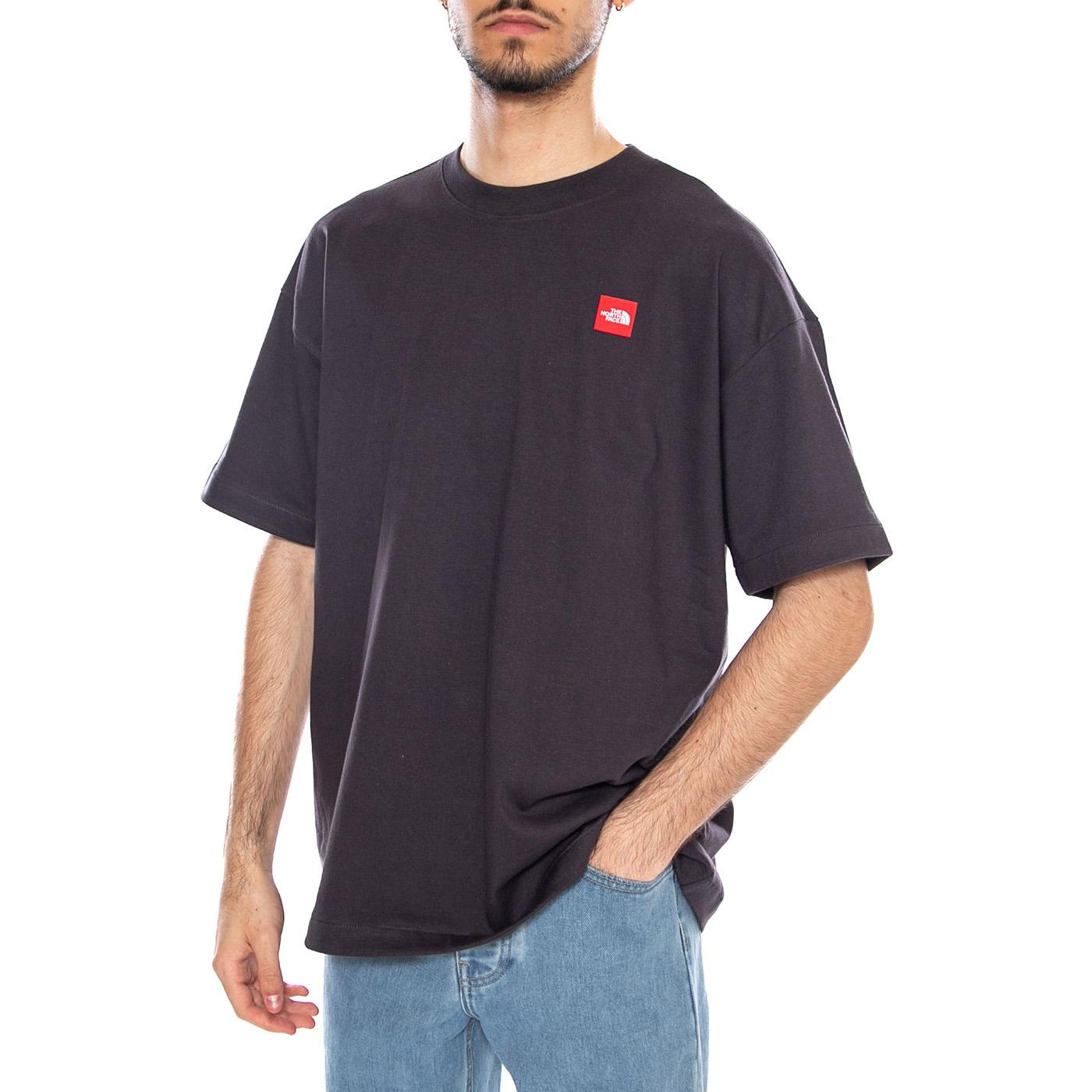 M TNF RB S/S Tee Obsidian - Maglietta Girocollo Uomo Blu NF0A8EG5 0SA1 THE NORTH FACE 
