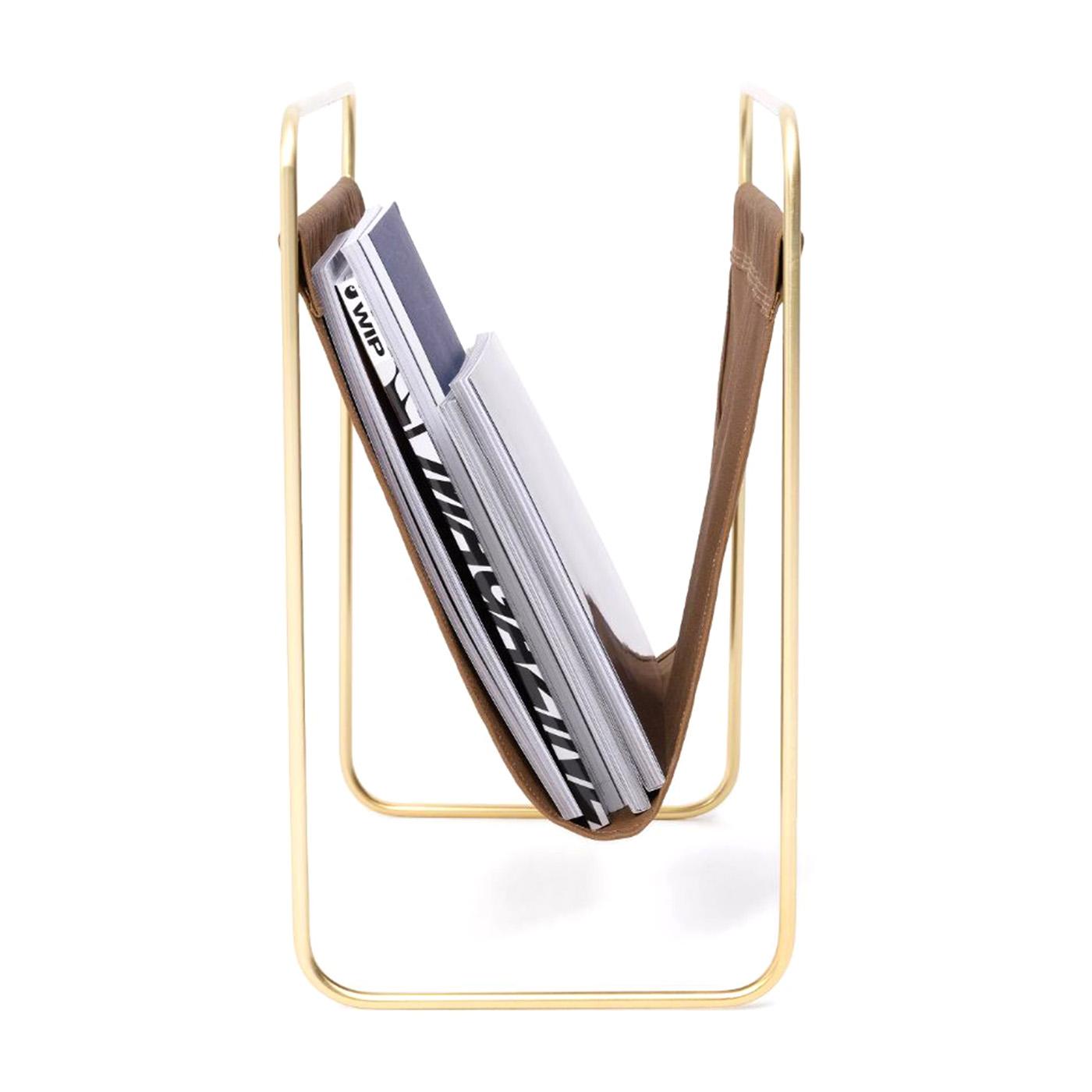 Canvas Magazine Stand Hamilton Brown - Porta Riviste Marrone I034759.HZXX  CARHARTT WIP 