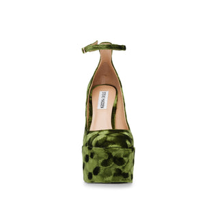 Skyrise Grn Velvet - Scarpe Décolleté Donna Multicolore SMSSKYRISE-GRN  STEVE MADDEN 
