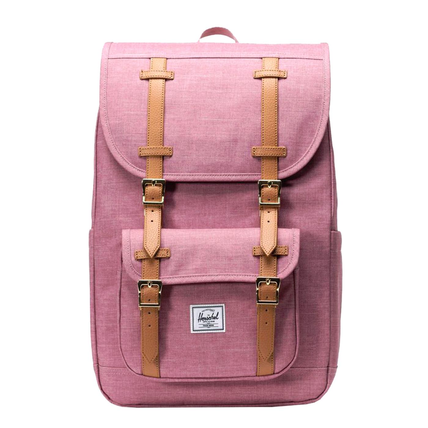 Herschel Little America Mid Backpack Lilas Crosshatch - Zaino Rosa 11391-06570-OS  HERSCHEL 