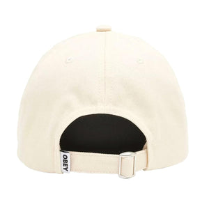 Obey Bold Peace Sign Strapback - Cappellino con Visiera Beige 200140147-UBL  OBEY 
