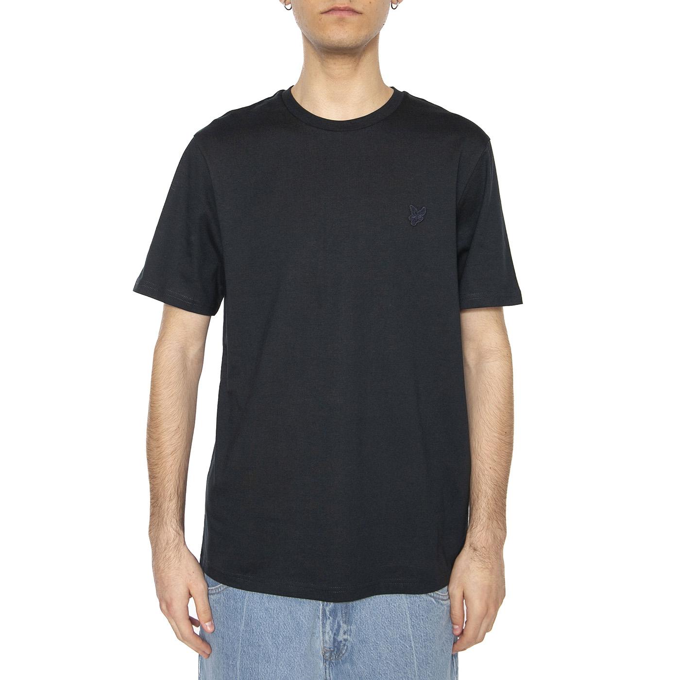 Tonal Eagle Plain T-shirt Dark Navy - Maglietta Girocollo Uomo Blu TS400TON-Z271 . LYLE & SCOTT 