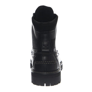 Britton Road Mid Lace Up -- Stivali Uomo Nero Pelle Full Grain TB0A697H W021 TIMBERLAND 