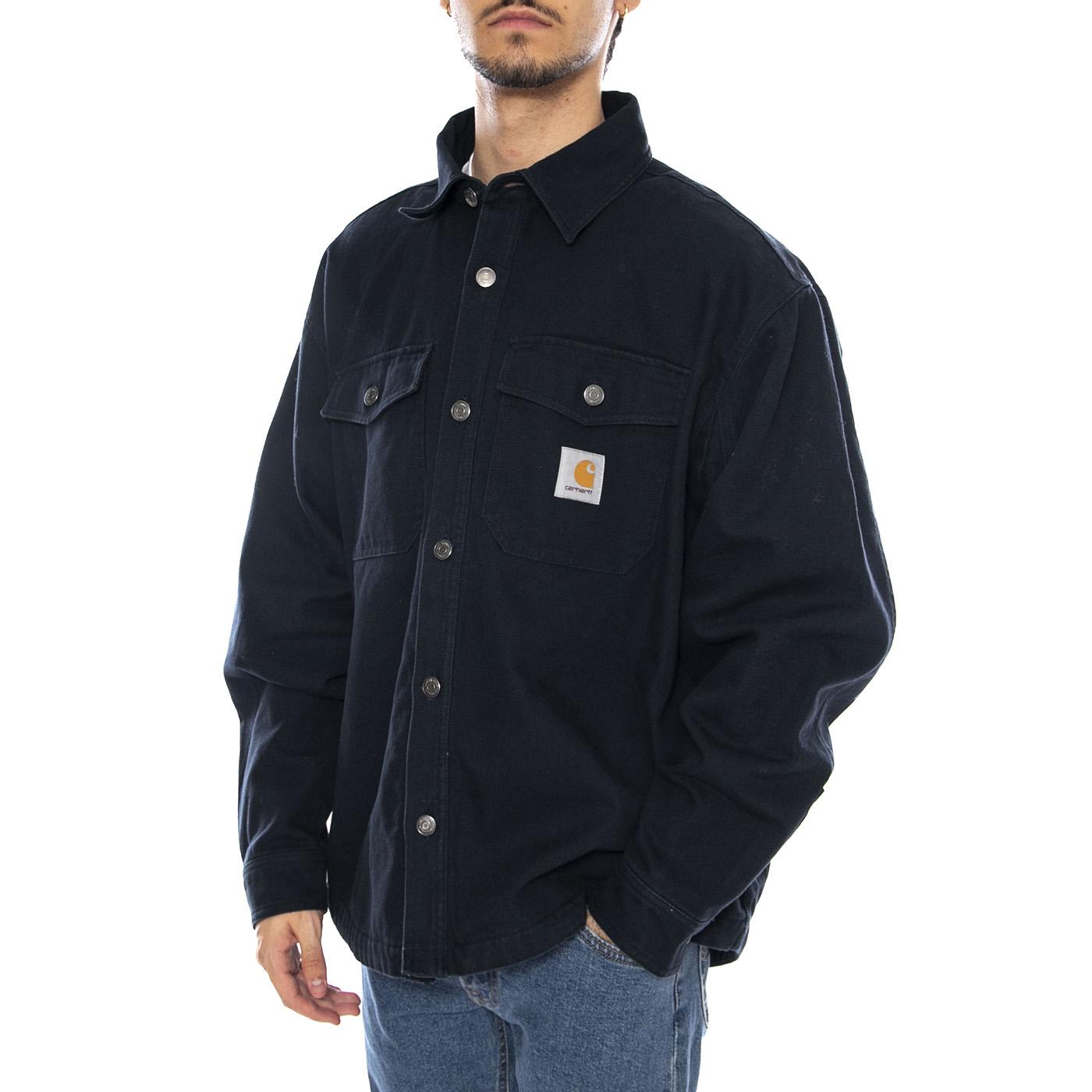 Selby Shirt Jac Deep Night - Camicia Uomo Blu I035305.J0XX . CARHARTT WIP 
