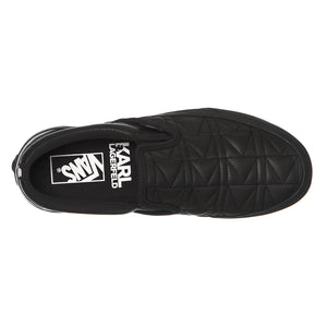 Vans X Karl Lagerfeld Classic Slip-On - Black - Scarpe Slip-on Donna Nere VA38F7OEI  VANS 