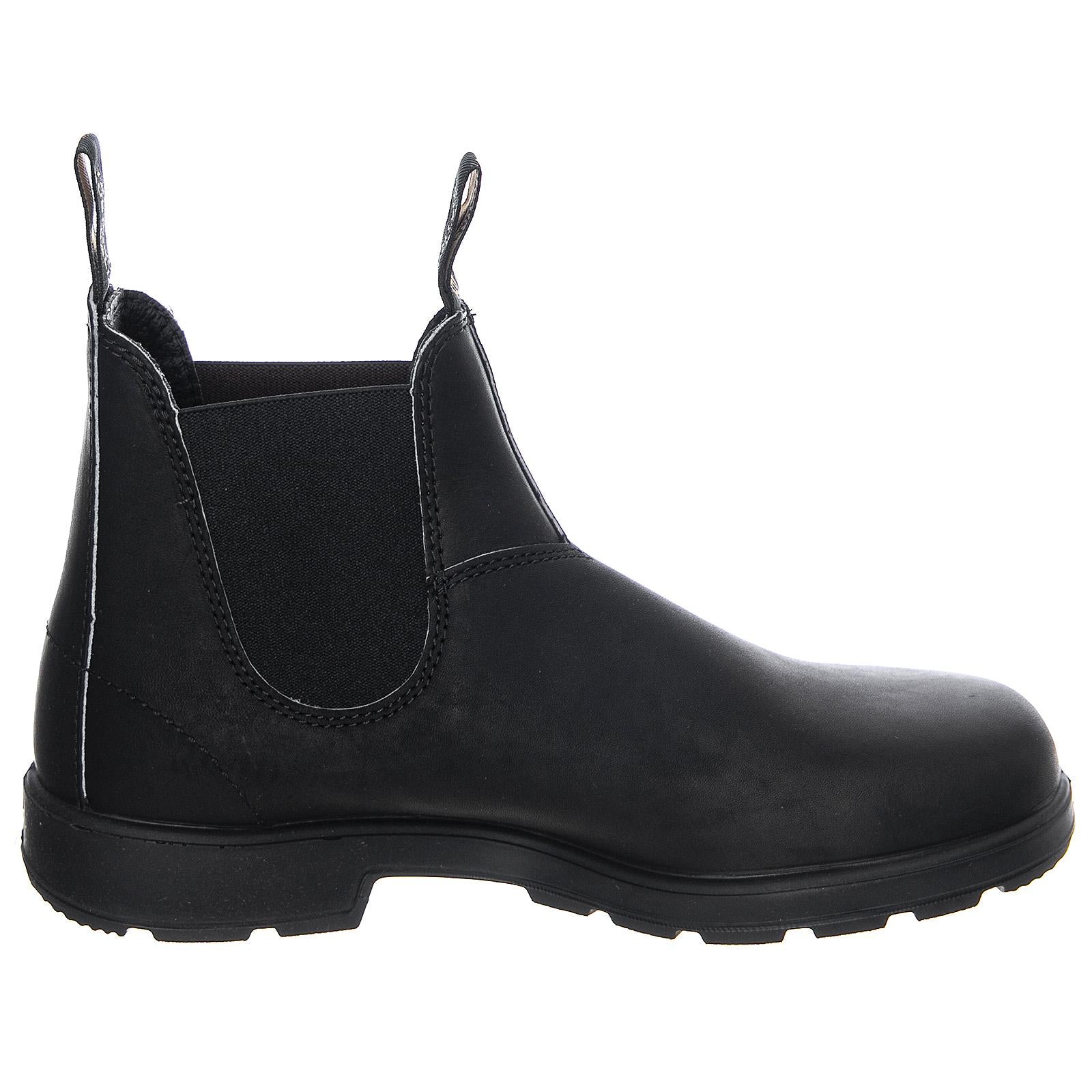 585 Chelsea Boot - Waxed Nubuk Leather - Stivaletti Unisex Neri 252 510 BLUNDSTONE 