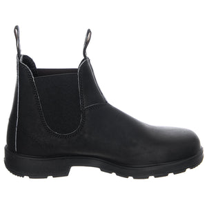 585 Chelsea Boot - Waxed Nubuk Leather - Stivaletti Unisex Neri 252 510 BLUNDSTONE 