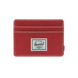 Cartera Charlie Ochre White Stitch - Portacarte Rojo ACCESSORI HERSCHEL