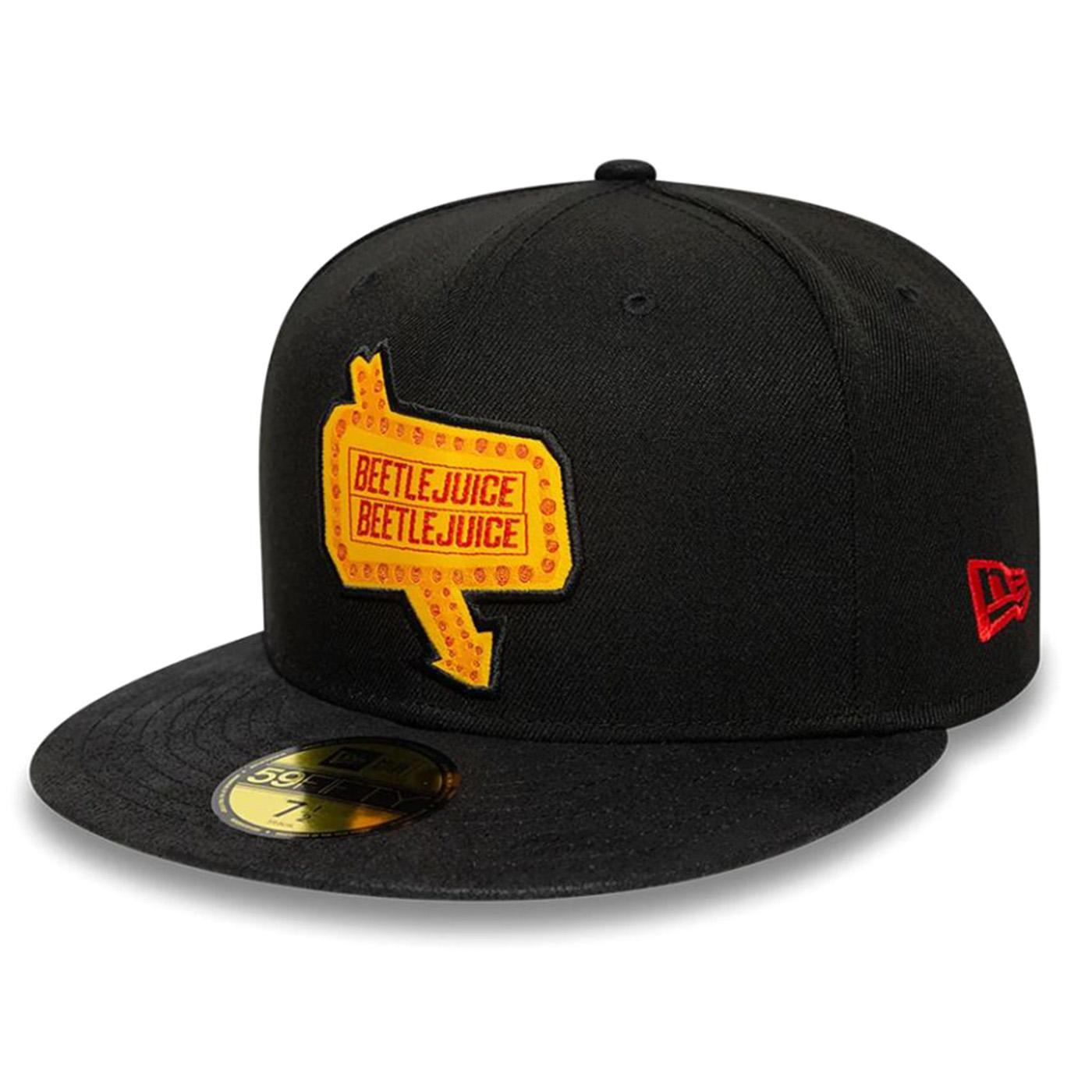 59 Fifty Beetlejuice Sign - Cappellino con Visiera Nero 309394_1  NEW ERA 