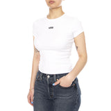 CAMERON TEE WHITE - Camiseta Cuello Redondo Mujer Blanca Mujer VANS
