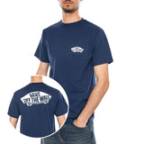 DOUBLE STANDARD SS TEE DEEP INDIGO - Camiseta Cuello Redondo Hombre Azul Hombre VANS