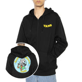 Skulla La Shaka Loose Fz Ft Po Black - Hoodie Hombre Negro VANS
