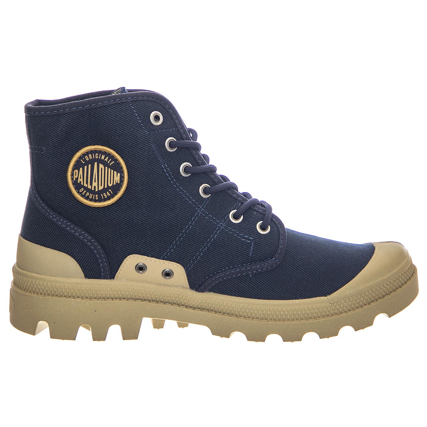 Pallabrousse WW Mood Indigo - Scarpe Profilo Alto Uomo Blu PAS78564-425-M  PALLADIUM 