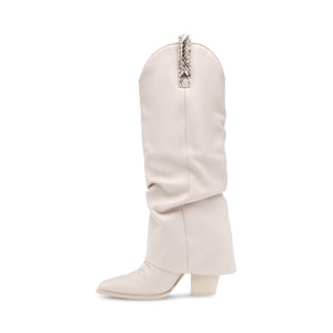 Lassy Bone Leath - Stivali Donna Bianchi SMSLASSY-287  STEVE MADDEN 