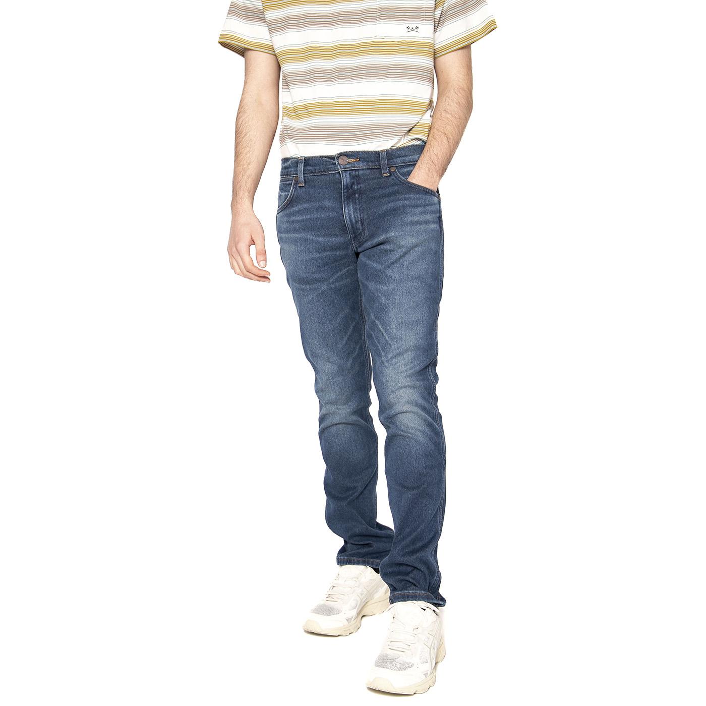 Greensboro Denim Dusk - Pantaloni Denim Jeans Uomo Blu 112362444  WRANGLER 