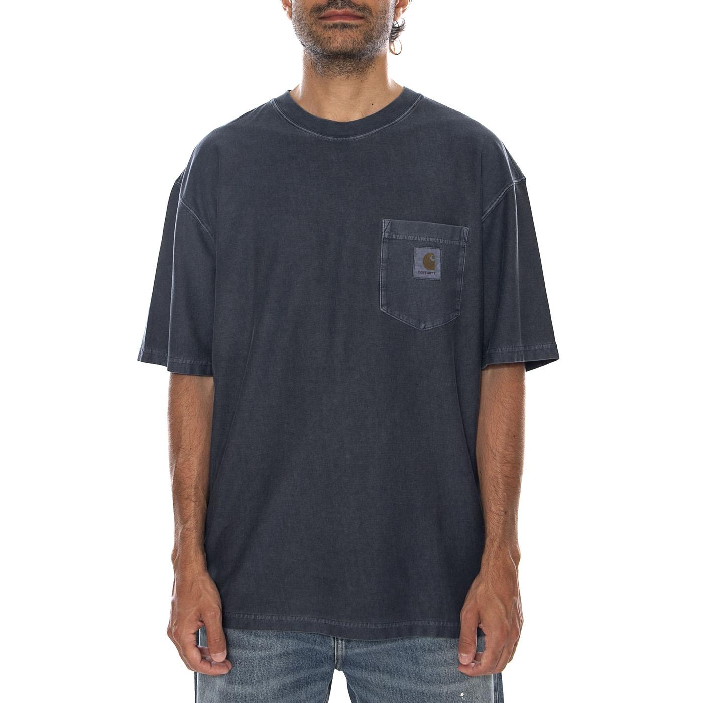 S/S LOOSE POCKET T-SHIRT DARK NAVY - Maglietta Girocollo Uomo Blu Scuro I036863 1CGD CARHARTT WIP 