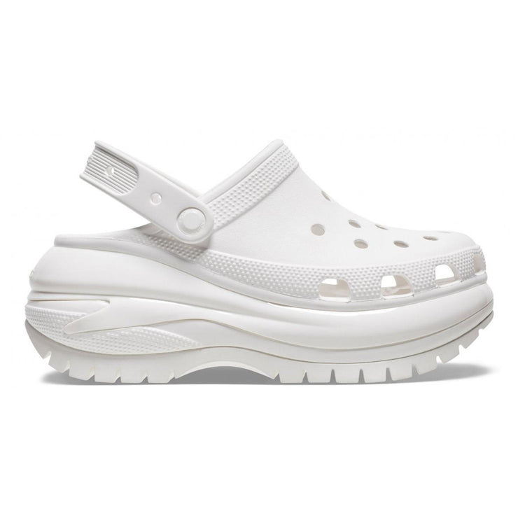 CLASSIC MEGA CRUSH CLOG WHITE - Sandali Donna Bianchi CR.207988-WHI . CROCS 